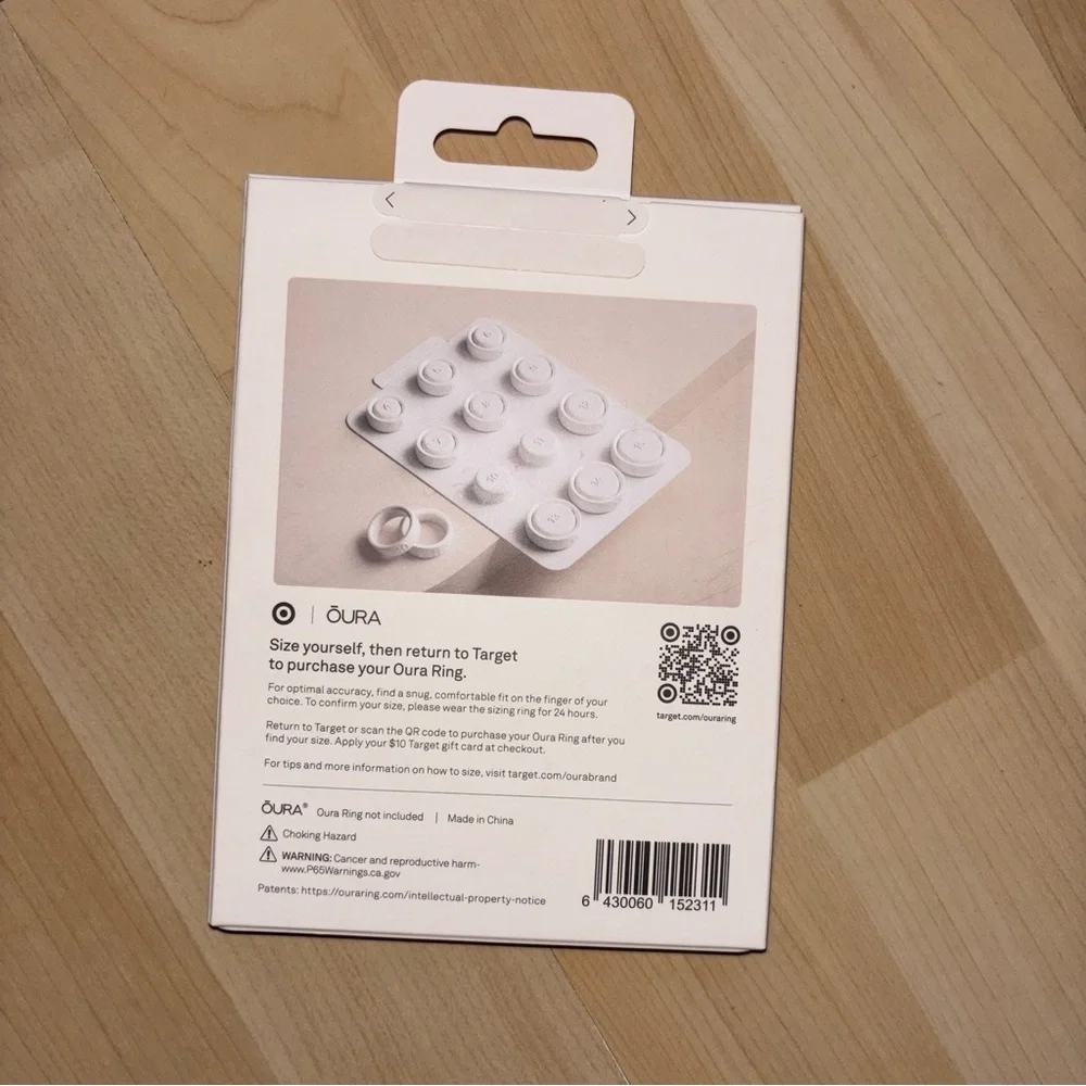 Oura Ring 4 Sizing Kit—Measure Before You Buy Oura Ring 4